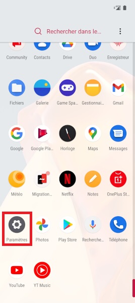 Modifier le code PIN de la SIM sur OnePlus 9